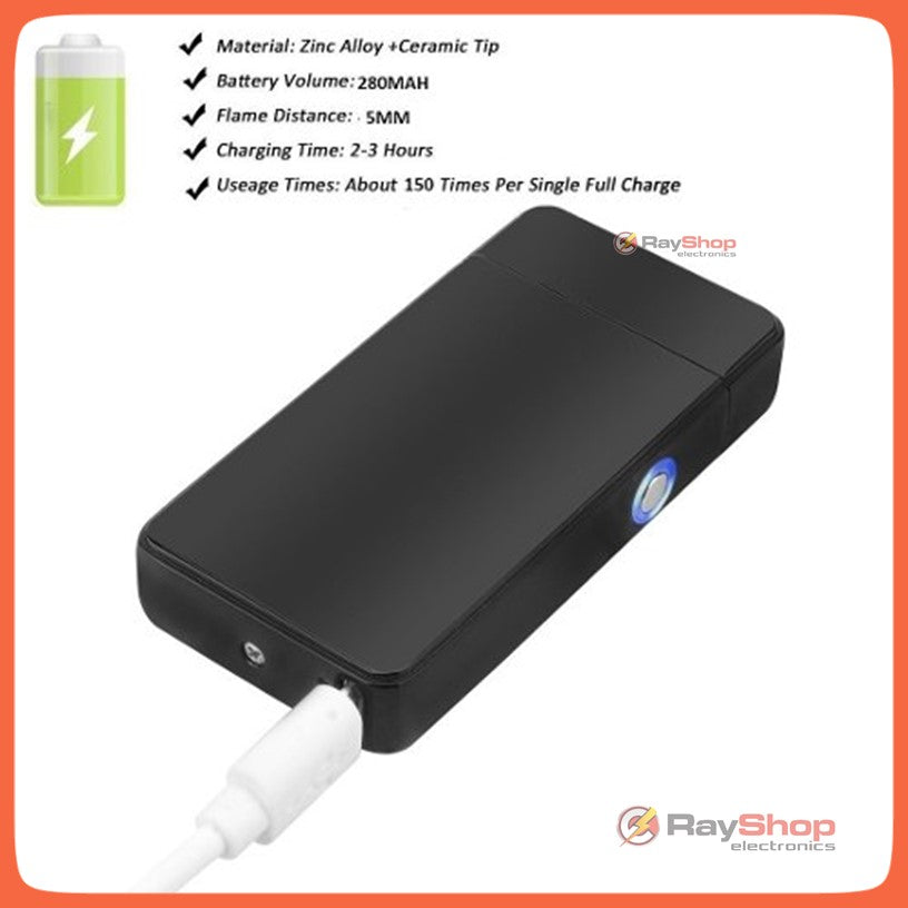 Encendedor eléctrico de arco de plasma recargable por USB (JL607) - foto 7