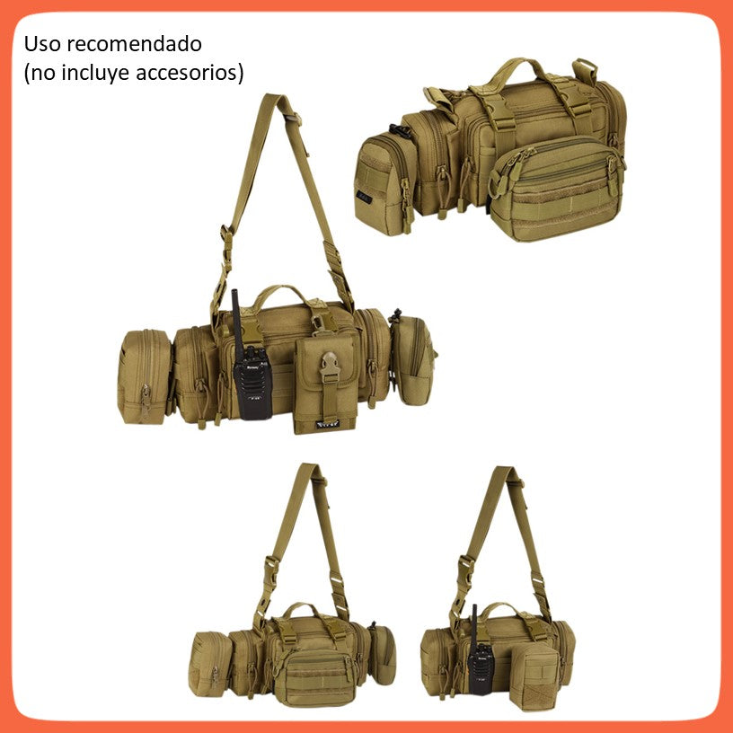 Mochila maletín táctica de 3 L SN526 con sistema Molle - foto 5
