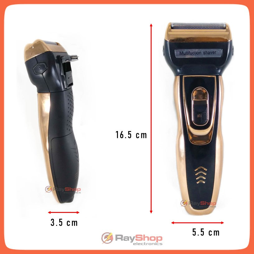 Rasuradora 3 en 1 recargable para barba, cabello, nariz y oído (DT559) - foto 7