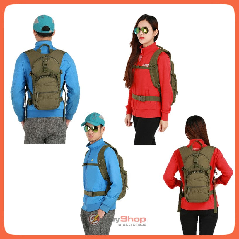 Mochila de hidratación táctica de 3 litros con bolsa y 6 compartimentos (WZ006) - foto 6