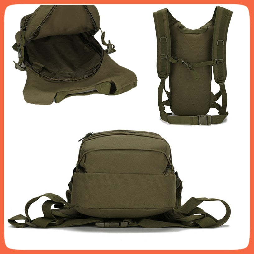 Mochila de hidratación táctica de 3 litros con bolsa y 6 compartimentos (WZ006) - foto 7