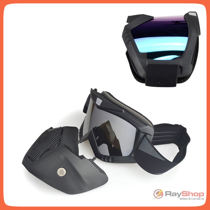 Máscara con googles desmontables para moto y ciclismo MJ03 - foto 8