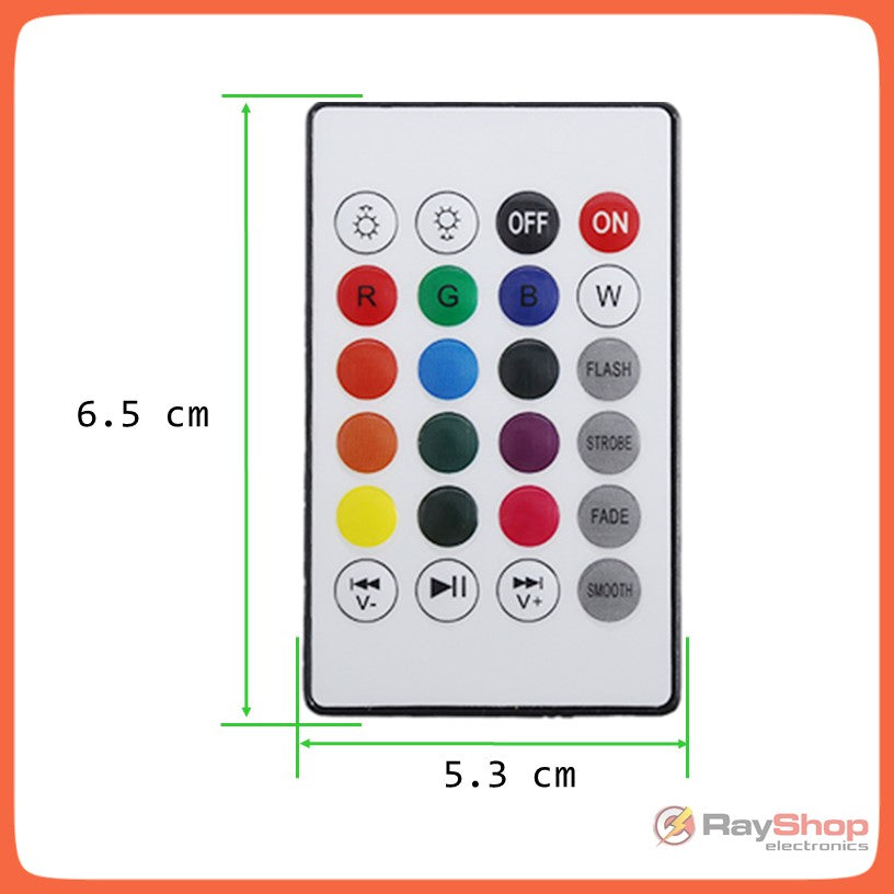 Foco con bocina Bluetooth y luz LED multicolor RGB con control remoto L001 - foto 6