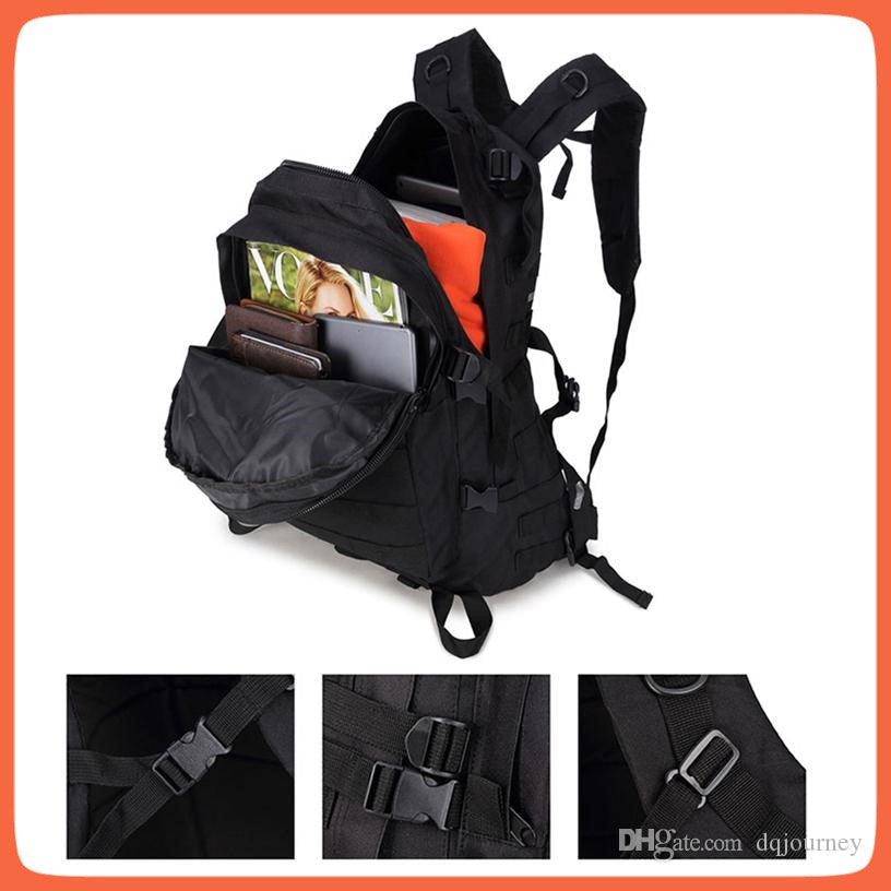 Mochila táctica de asalto 40 L con MOLLE y velcro para parches - foto 8