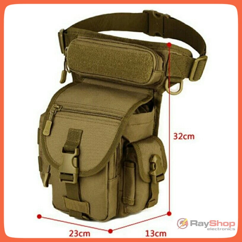 Mochila piernera táctica de nylon 600D de 2.5 litros (SN856) - foto 8