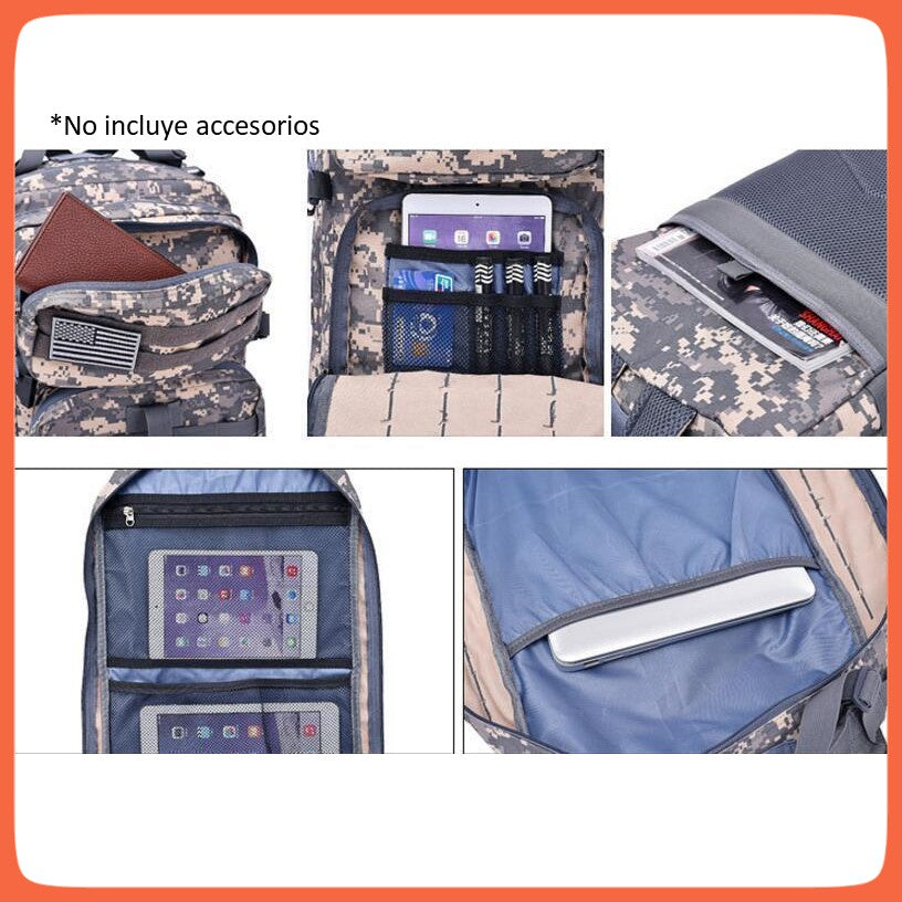 Mochila táctica de 40 L con sistema Molle JYB112 - foto 7