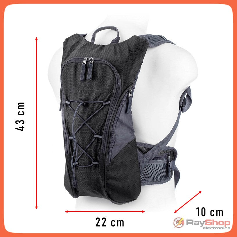 Mochila de hidratación térmica con bolsa de 2 L para ciclismo (T166) - foto 6