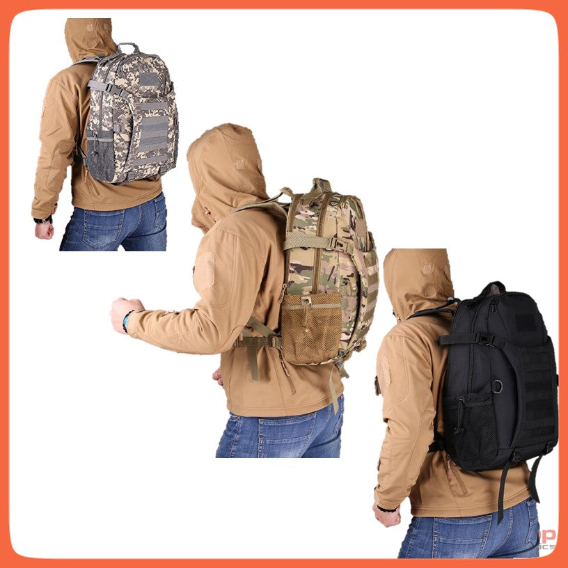Mochila táctica de asalto de 40 litros con MOLLE y nylon 600D (SN580) - foto 8