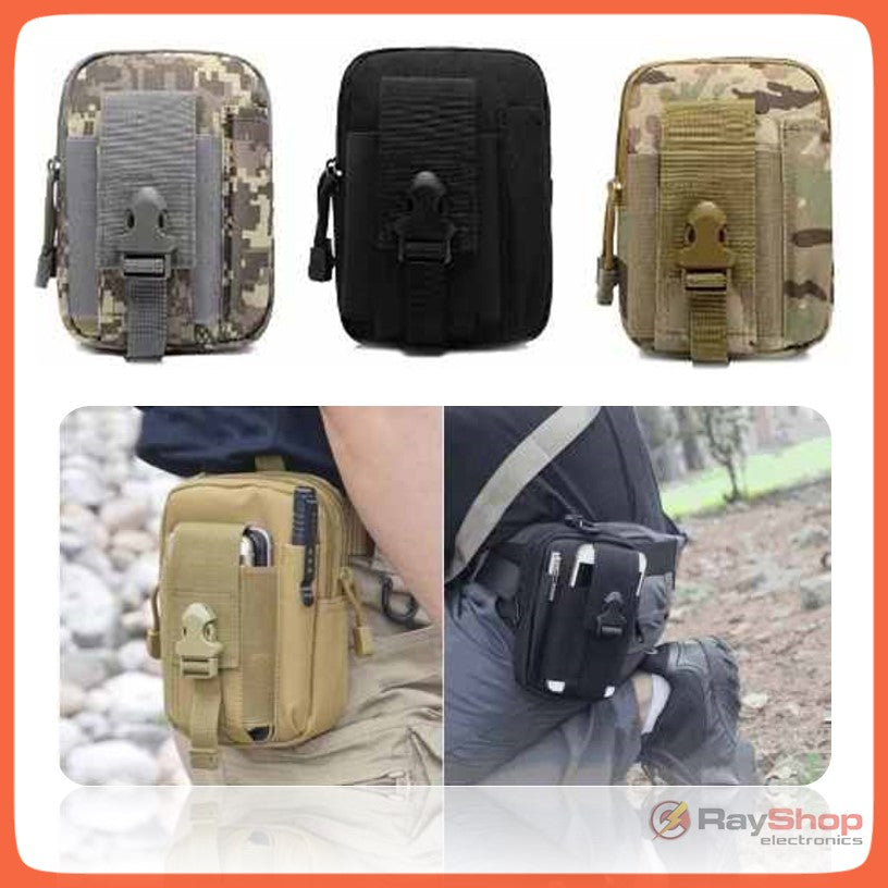 Bolsa táctica para celular con sistema Molle, nylon 600D (8031S) - foto 6