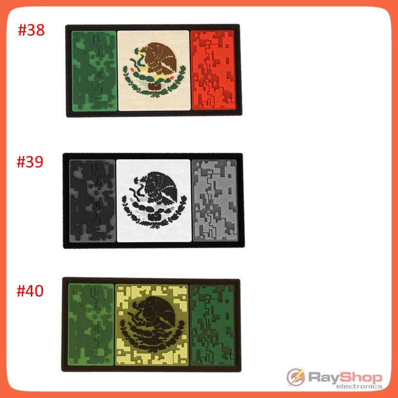 Parche táctico de plástico con velcro, varios diseños - foto 3