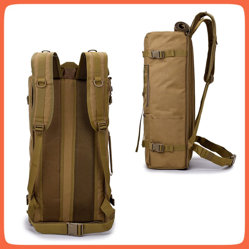 Mochila táctica 3 en 1 de 50 litros: mochila, maleta de mano y bolsa de viaje - foto 8