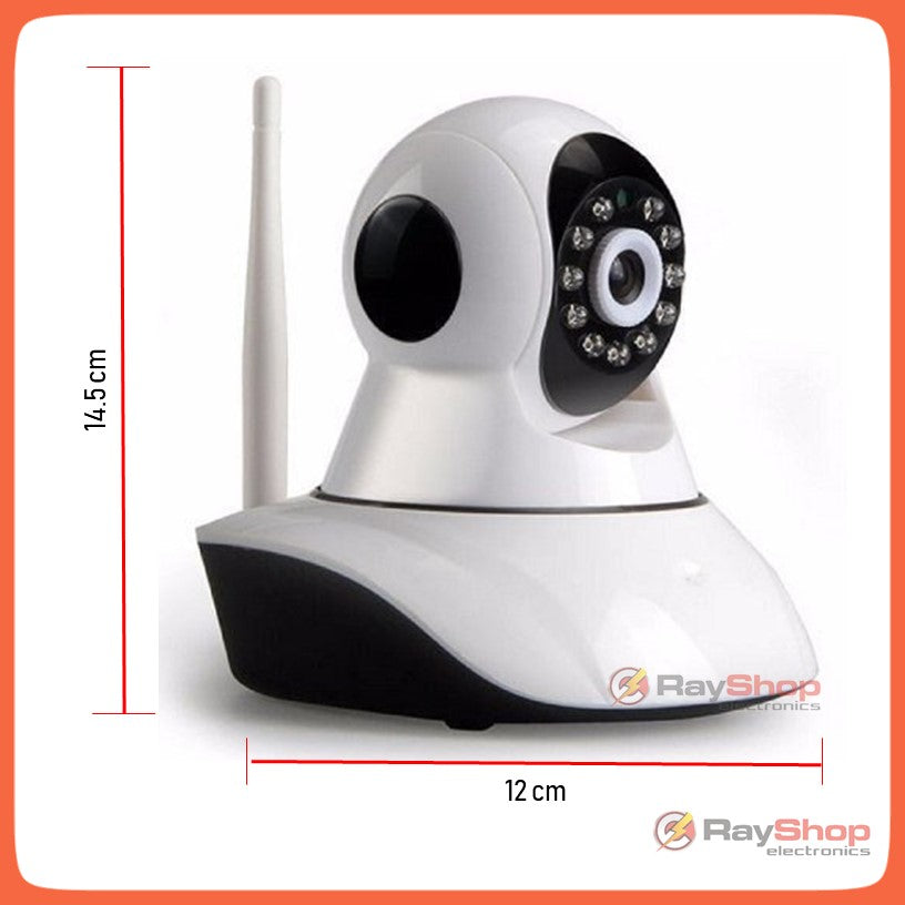 Cámara robótica Wi-Fi con micrófono y app V380, para interiores - foto 7