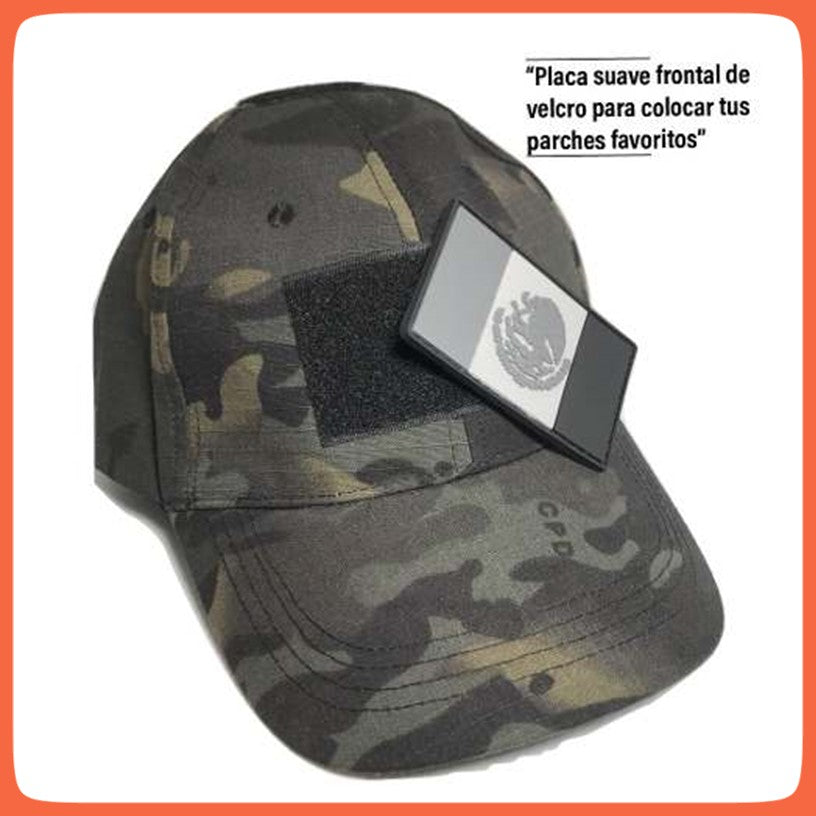 Gorra táctica ripstop con velcro para parches, ajustable - foto 11