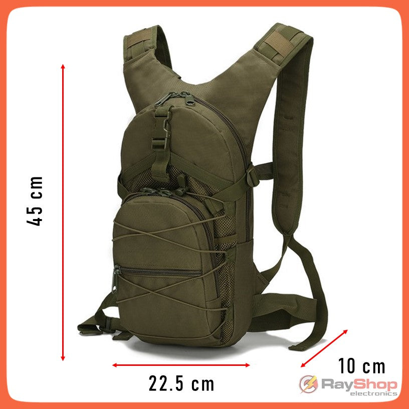 Mochila de hidratación táctica de 3 litros con bolsa de agua - foto 6