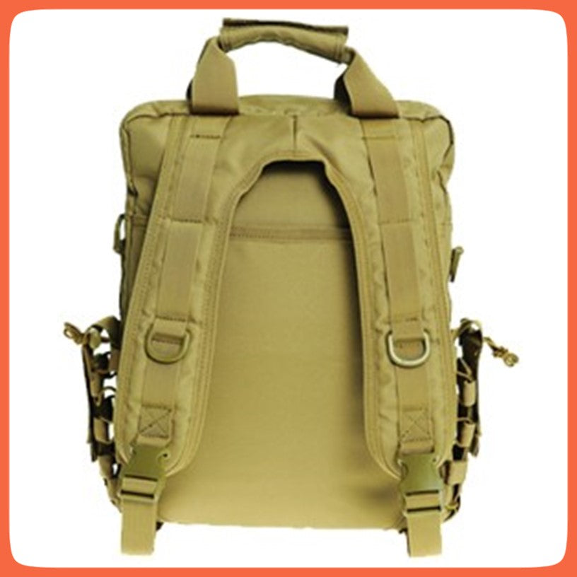 Mochila maletín táctica de 9 litros con MOLLE: mochila, maletín o mensajero - foto 9
