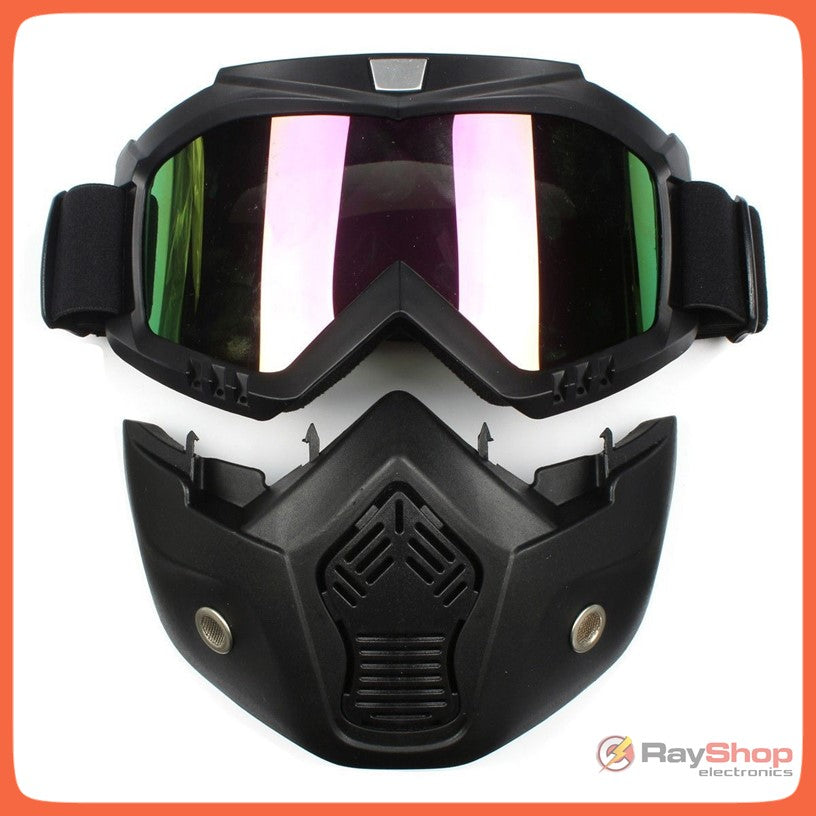 Máscara con googles desmontables para moto y ciclismo MJ03 - foto 5
