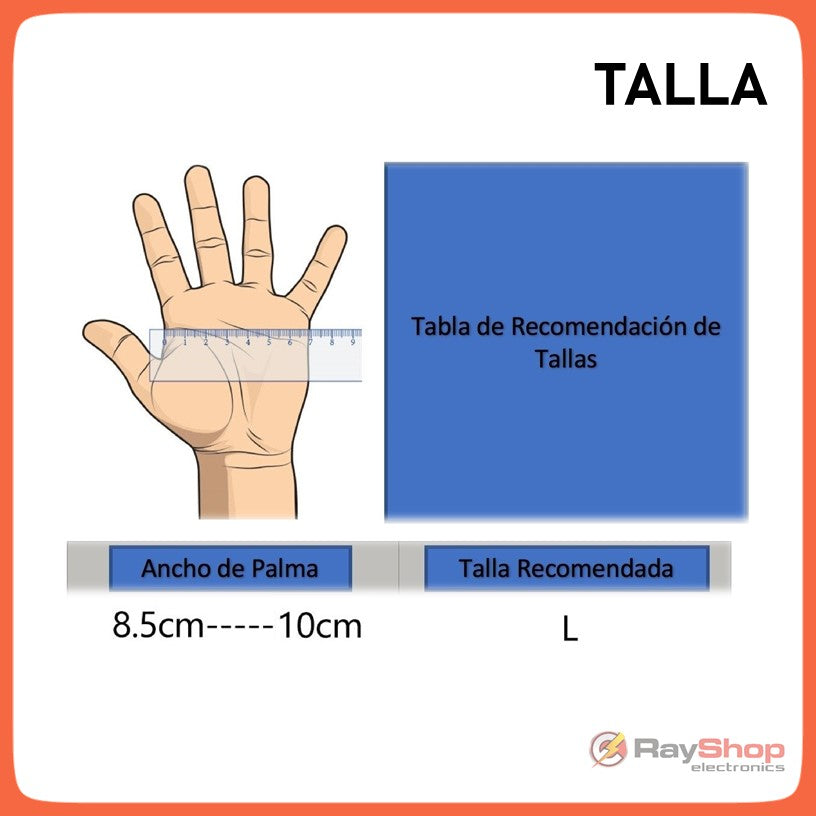 Guantes de medio dedo con nudillos rígidos DTST3 para moto - foto 4