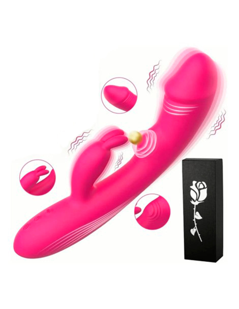 Dildo Vibrador De Conejo Petukita Box UNISEX