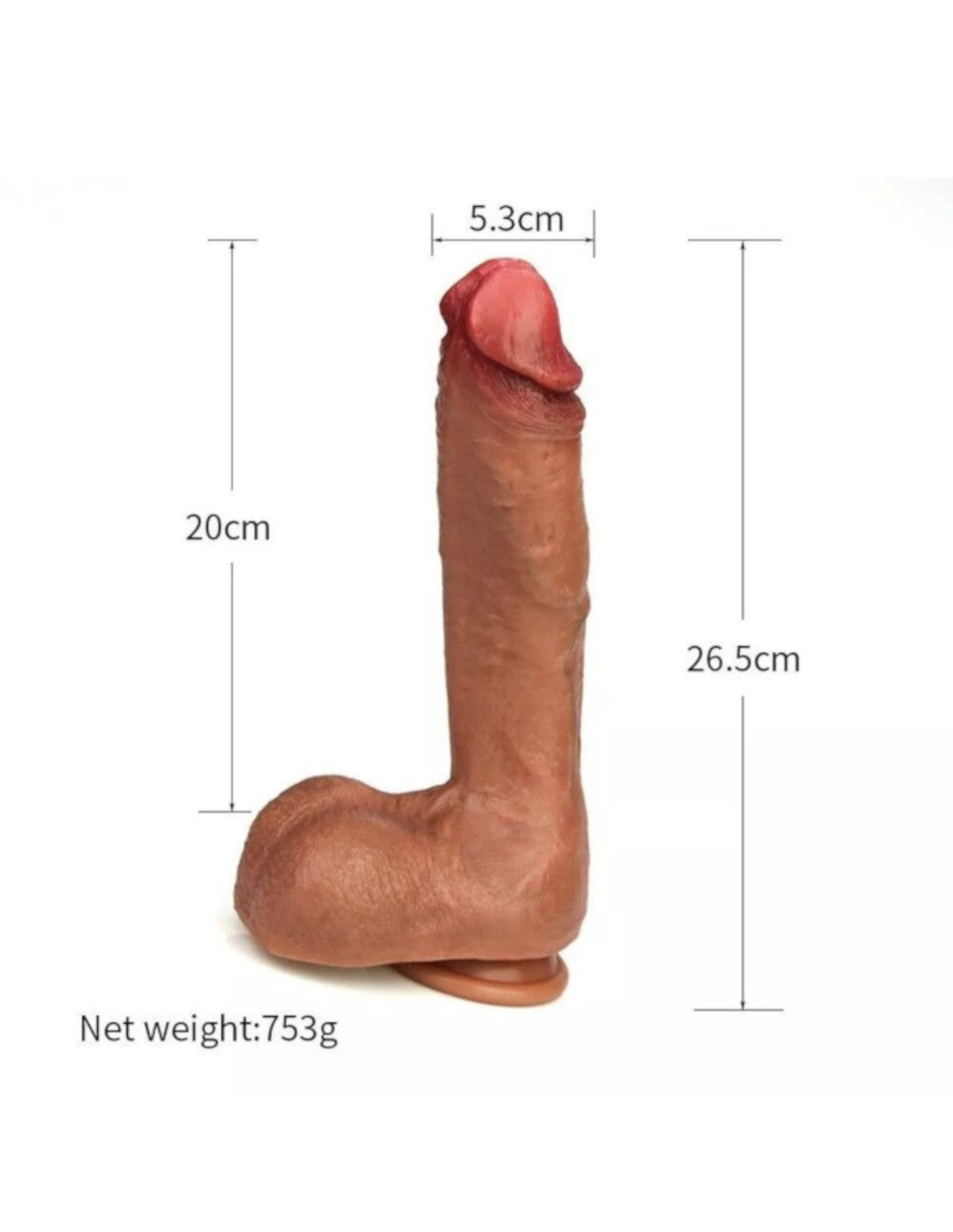 Dildo Realista con Ventosa Petukita Box