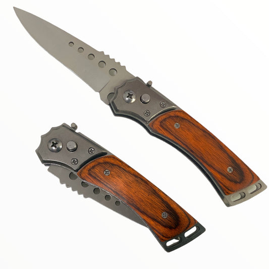 Navaja plegable con seguro, modelo F011