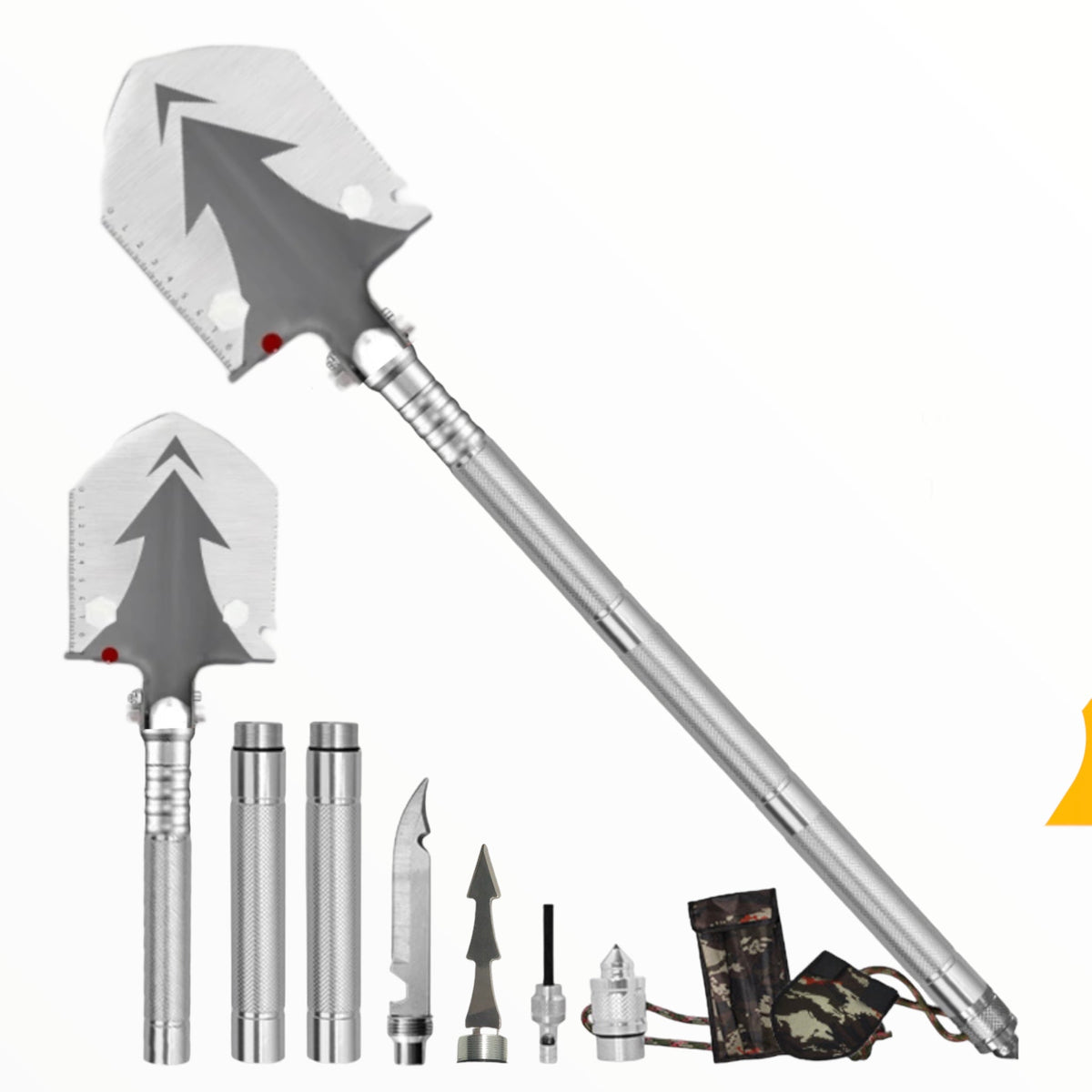 Pala plegable multiherramienta para emergencias F2090 - foto 7