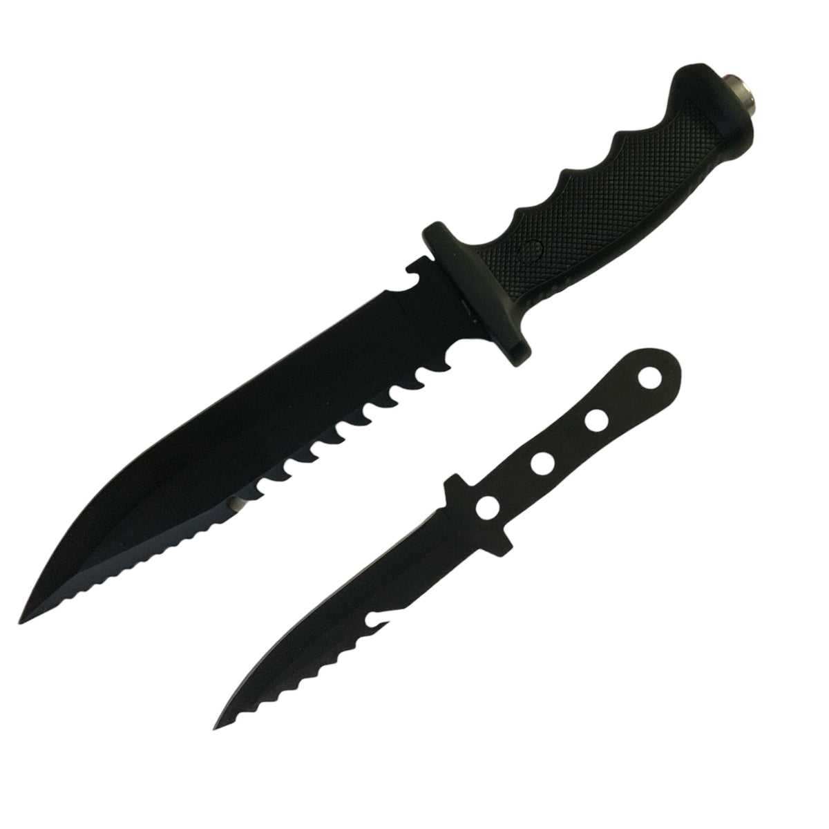 Cuchillo largo con puñal 2 en 1 y funda, serie F21 - foto 8