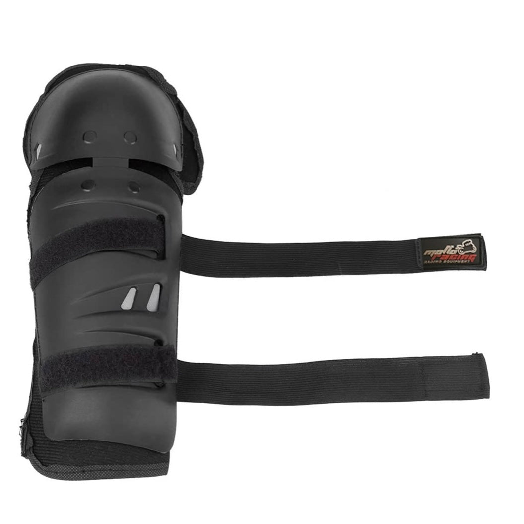Set de rodilleras y coderas rígidas ABS para moto, ciclismo y airsoft - foto 4