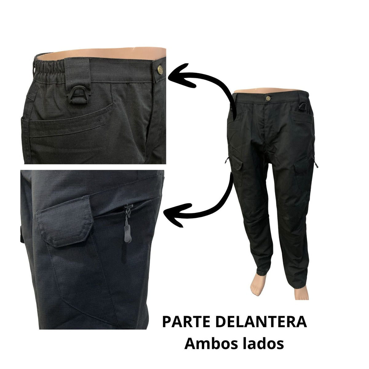 Pantalón táctico ripstop con múltiples bolsillos y refuerzo en rodillas GJKZ-1 - foto 7