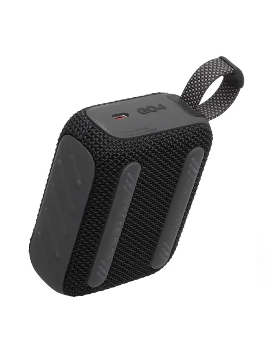 Bocina Go 4 – Sonido potente en tamaño compacto Negro