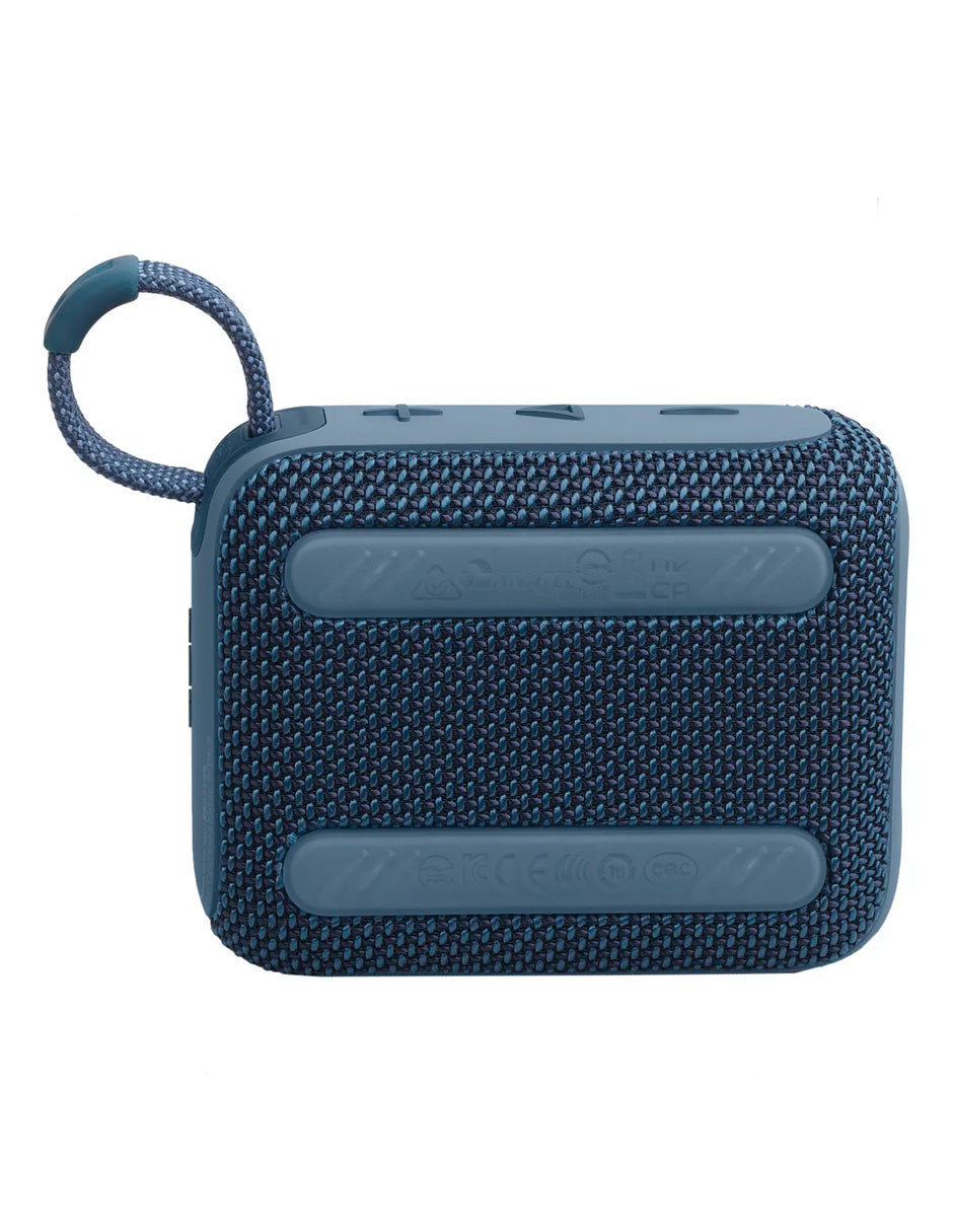Bocina Go 4 – Sonido potente en tamaño compacto Azul