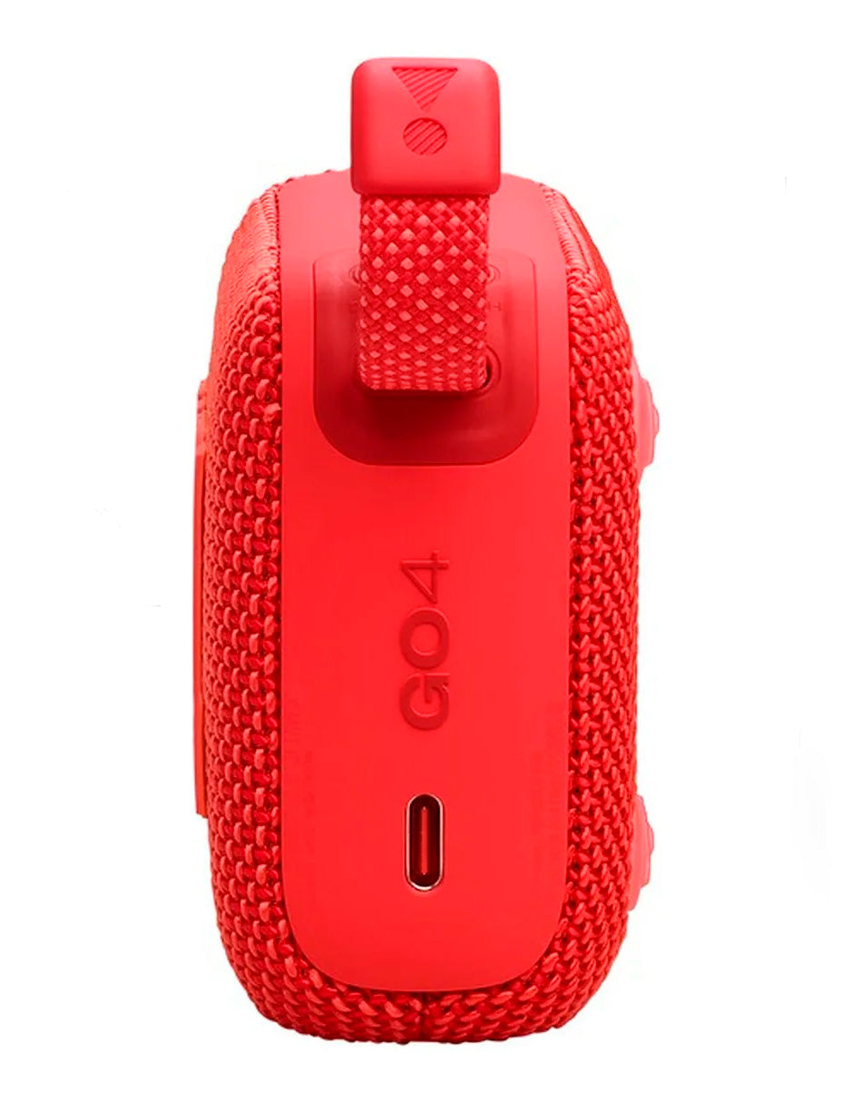 Bocina Go 4 – Sonido potente en tamaño compacto Rojo
