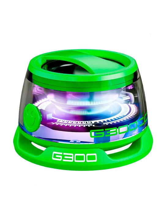 Altavoz Magnético Bluetooth 5.3 con Luz RGB Modelo G3 Estilo Futurista Verde