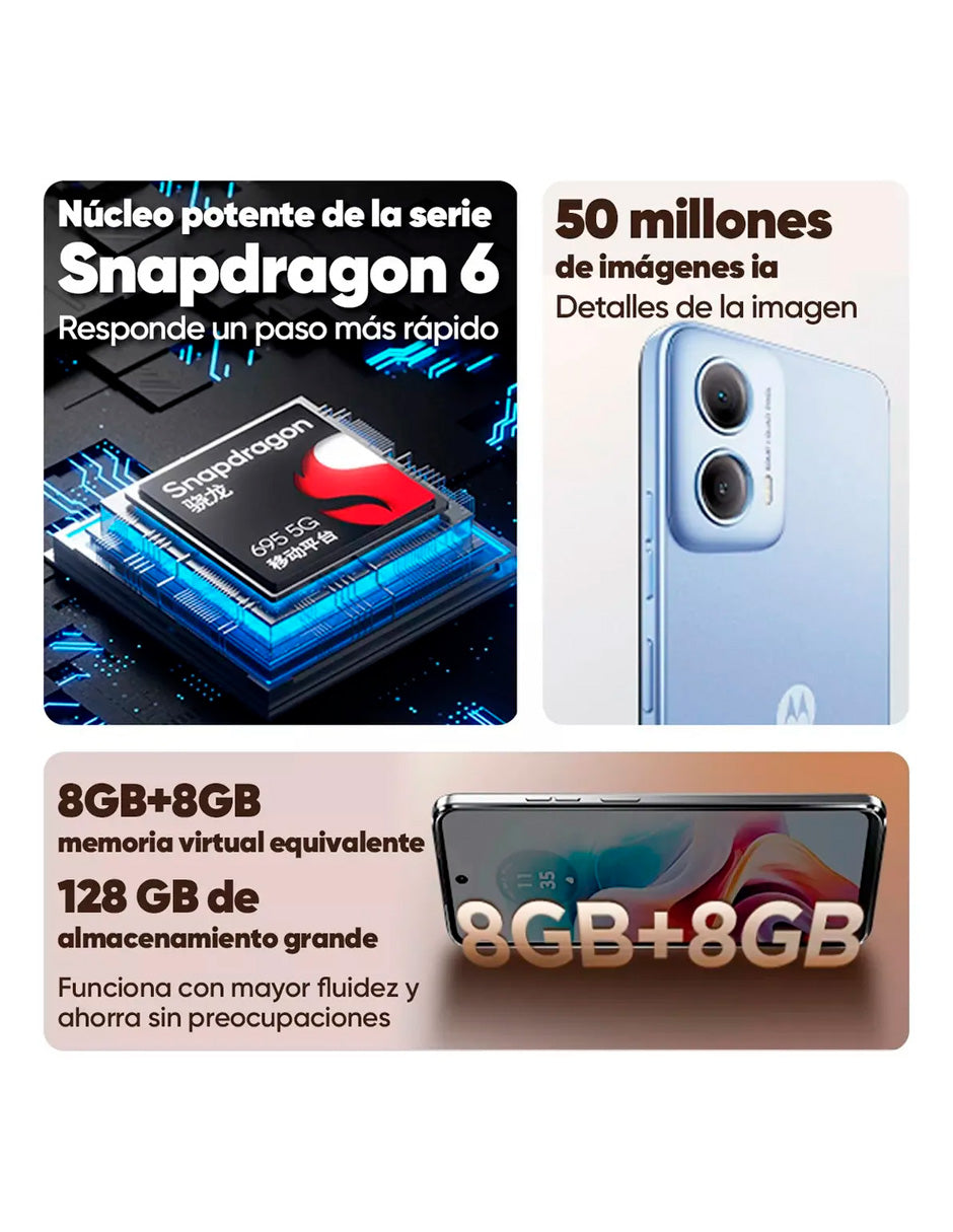 SmartPhone G34 con 256 GB 8 GB RAM Negro