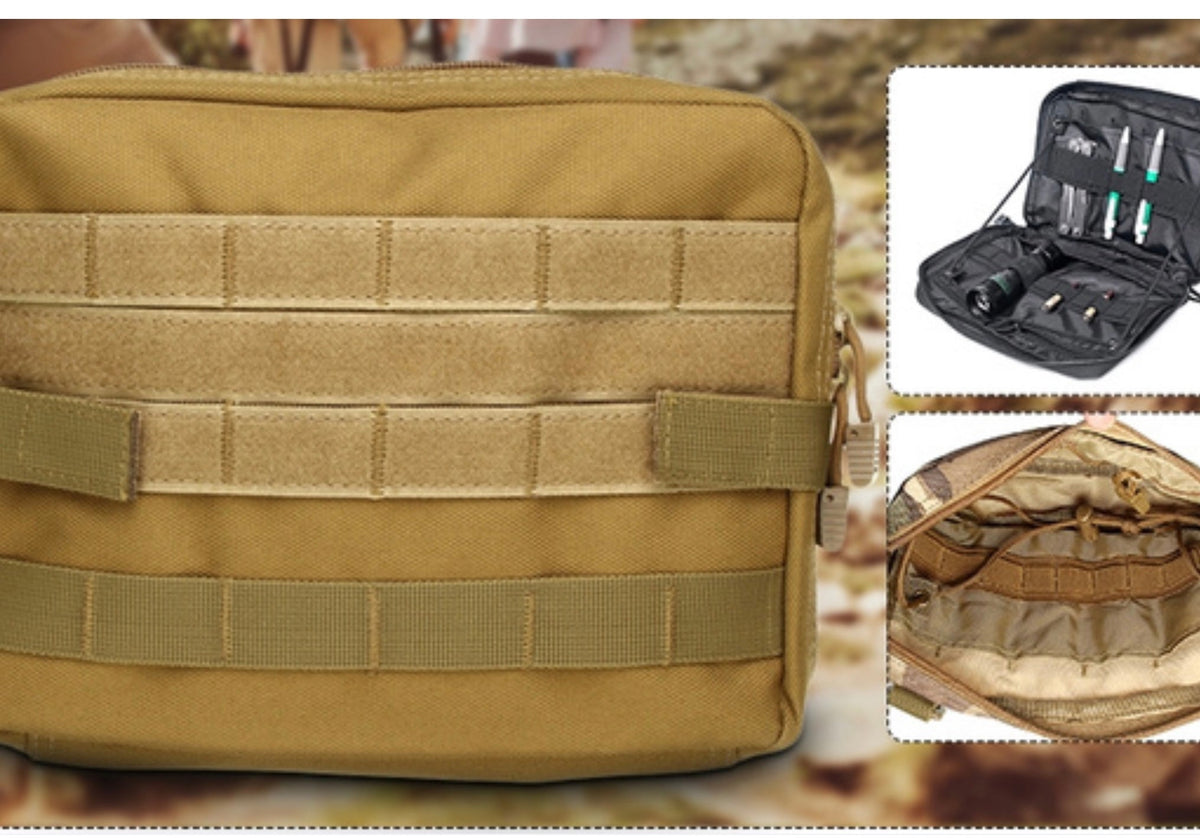 Maletín táctico con sistema Molle para mochila o chaleco GJ2012