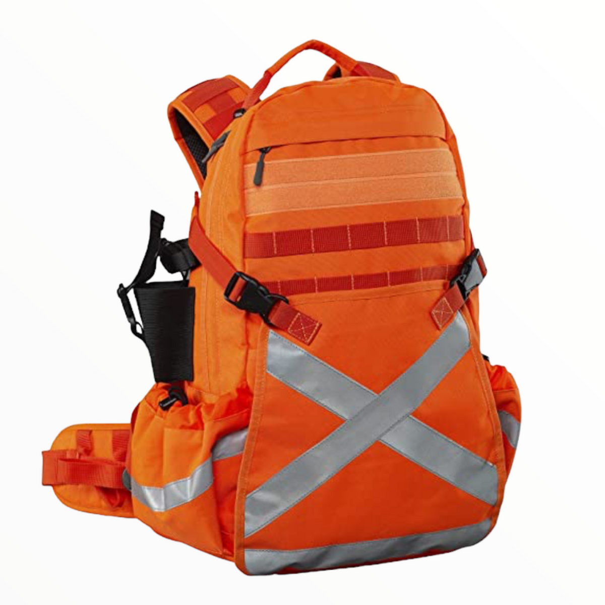 Mochila reflejante naranja de alta visibilidad para uso rudo GJ2073 - foto 3