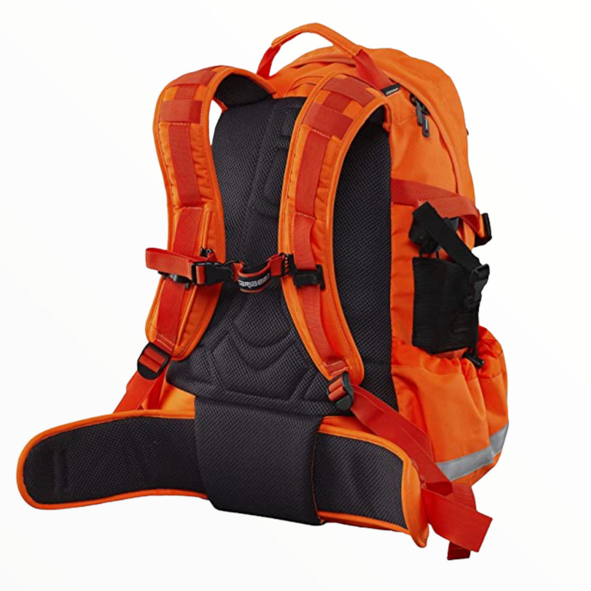 Mochila reflejante naranja de alta visibilidad para uso rudo GJ2073 - foto 4