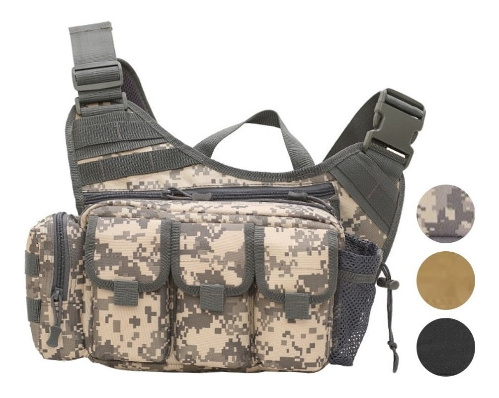 Pechera táctica impermeable de 10 litros con compartimentos - foto 3