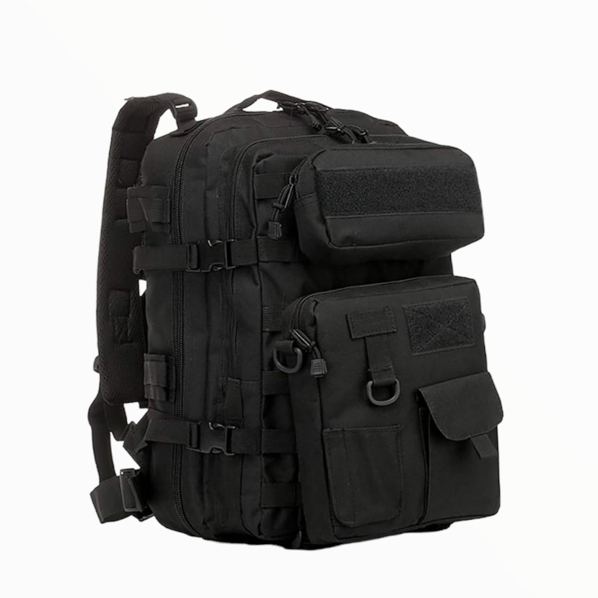 Mochila de 40 litros con mariconera de 4 litros, sistema MOLLE
