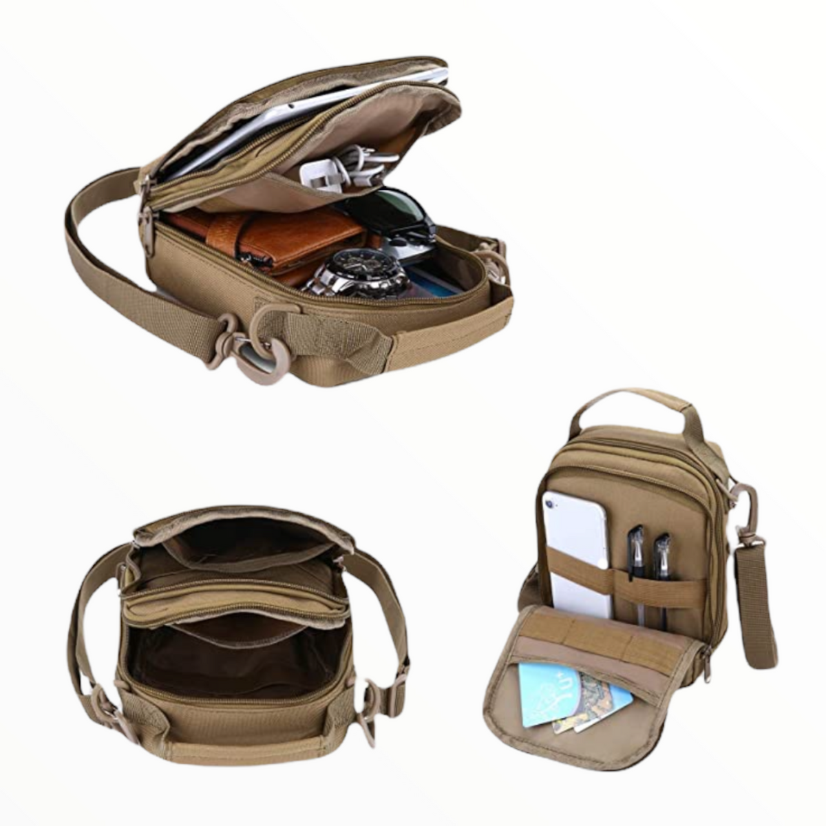 Bolso militar MOLLE con bolsas de almacenamiento para viaje GJ970 - foto 5