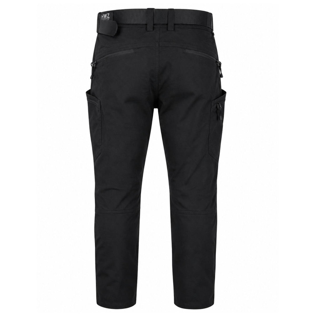 Pantalón táctico stretch con resorte lateral y bolsillos (G080K) - foto 3