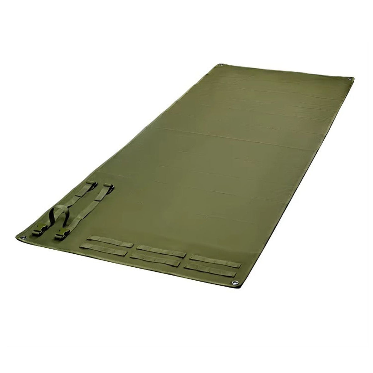 Tapete plegable impermeable de 200 × 75 cm para prácticas de tiro, con MOLLE