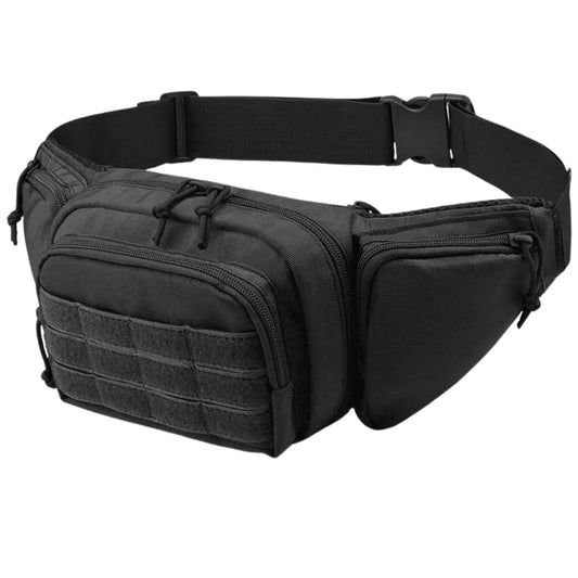 Riñonera táctica impermeable de 5.5 litros con cinco compartimentos