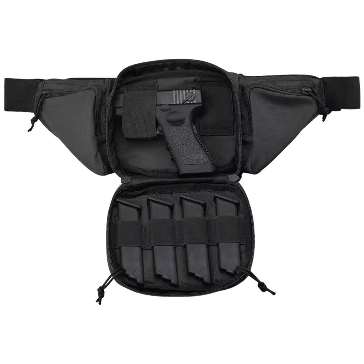 Riñonera táctica impermeable de 5.5 litros con cinco compartimentos - foto 4