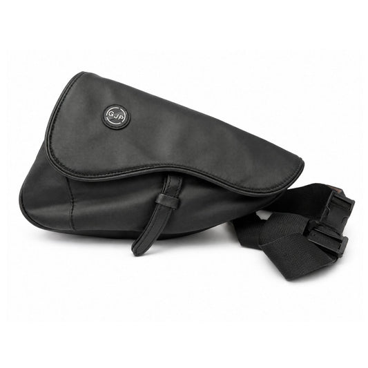 Mochila bandolera compacta resistente al agua con broche rápido metálico