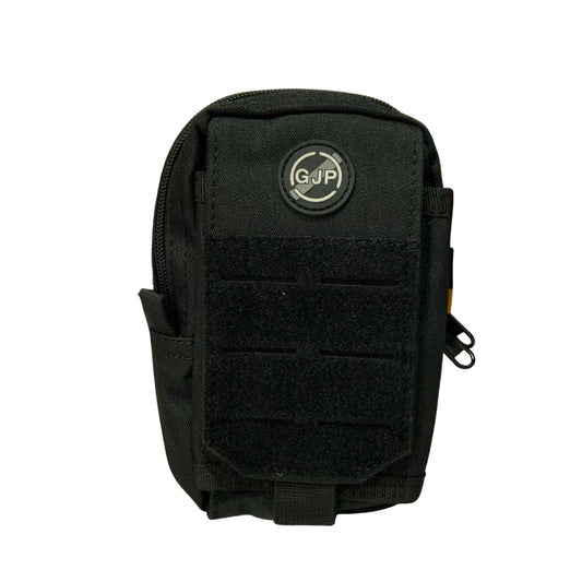 Pouch MOLLE de nylon impermeable de 17 x 10 x 5 cm con solapa de velcro