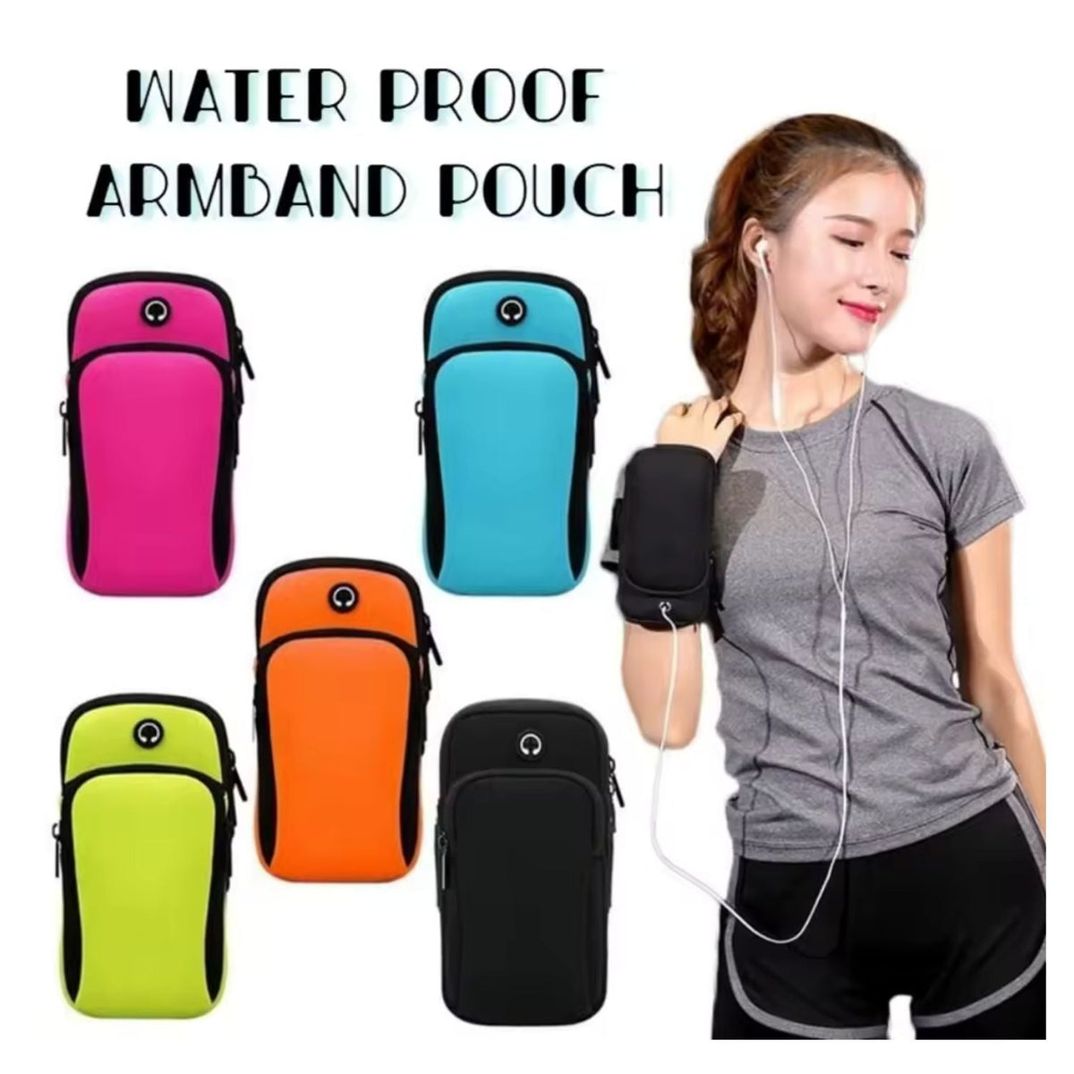 Brazalete deportivo para celular con salida de audífonos - foto 6