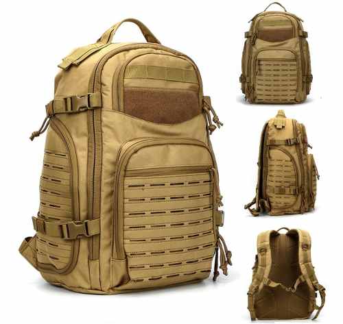 Mochila táctica de 45 litros de alta resistencia para laptop (WZ917) - foto 6