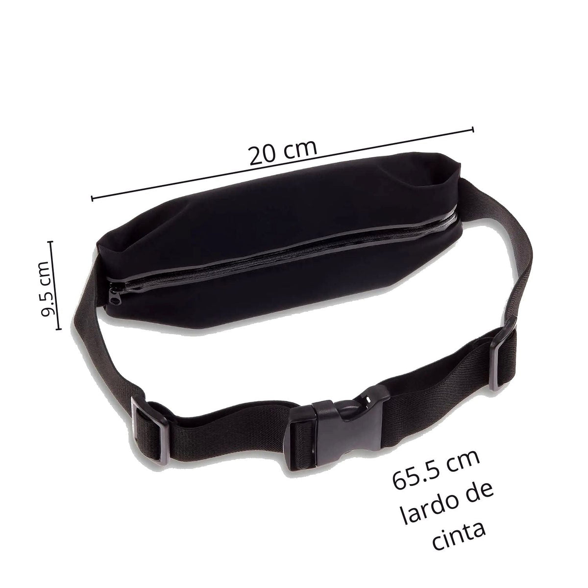 Cangurera deportiva impermeable para celular y llaves - foto 4