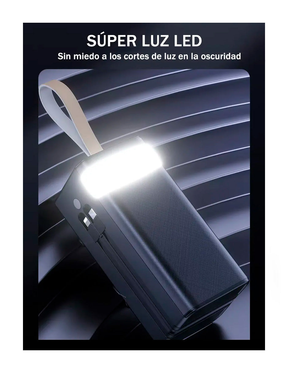 Power Bank Batería Portátil 60000mah 120w