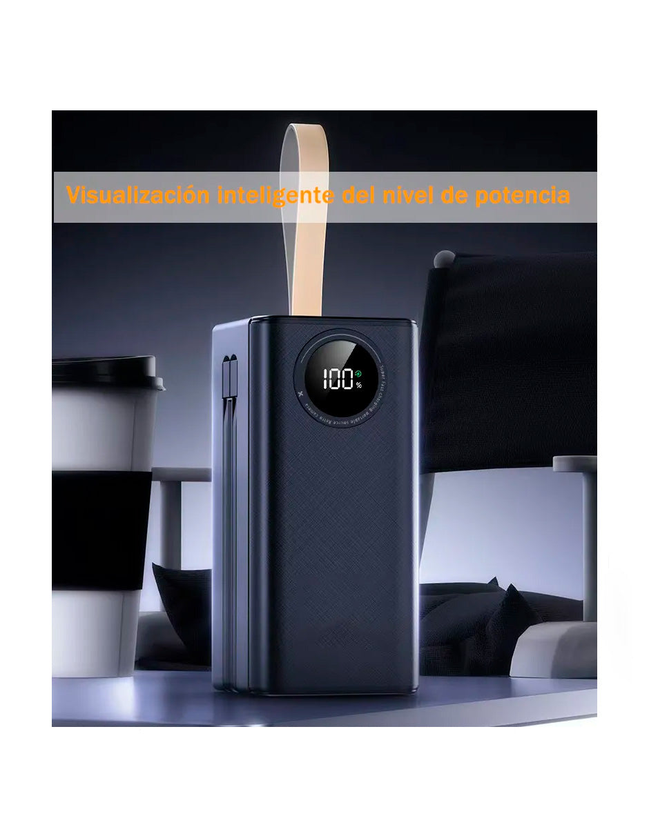 Power Bank Batería Portátil 60000mah 120w